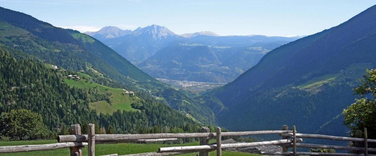 Ferienwohnung Maiernhof Bauernhof Ultental Сан-Панкрацио-д'Ультимо Экстерьер фото