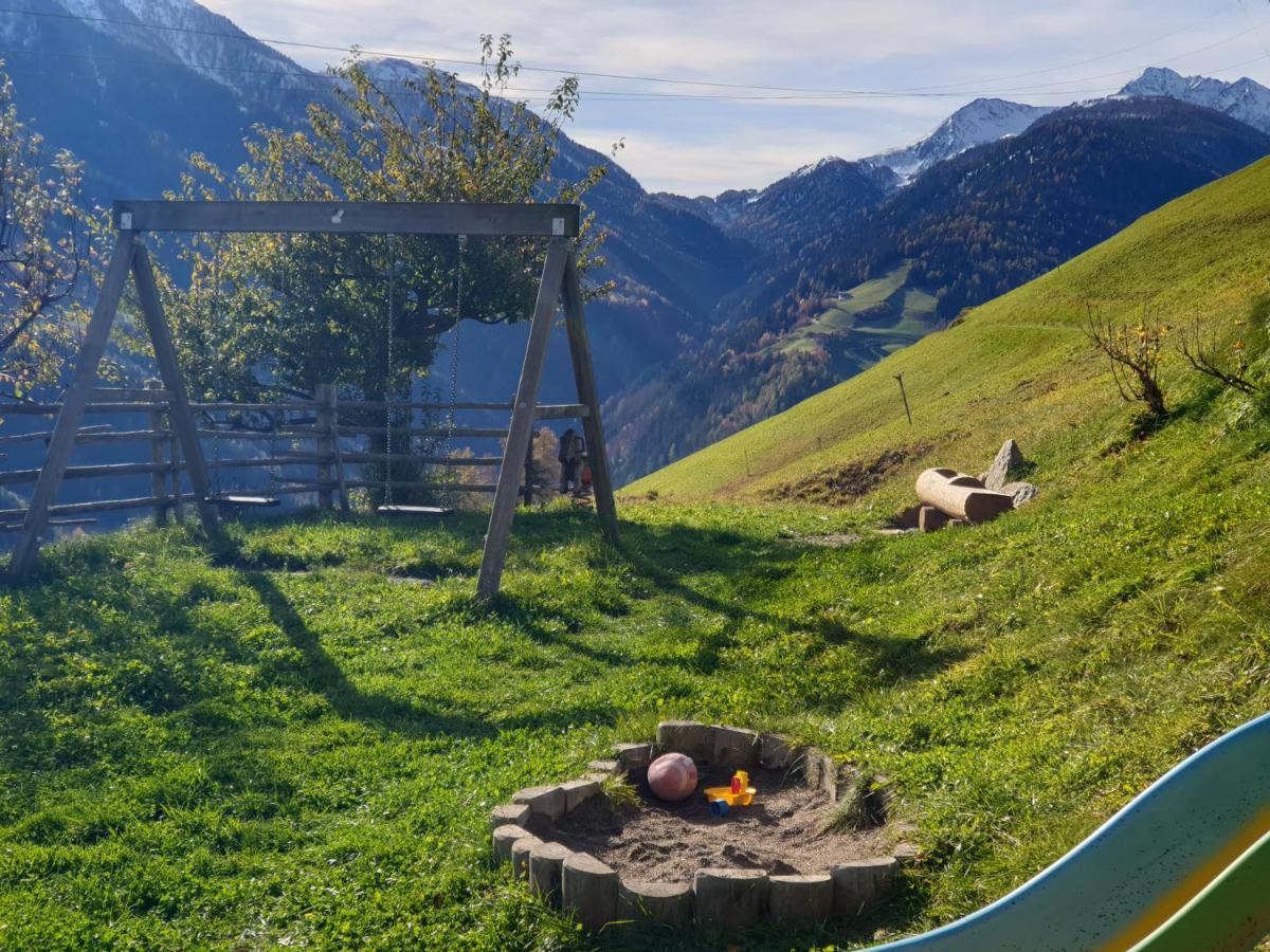 Ferienwohnung Maiernhof Bauernhof Ultental Сан-Панкрацио-д'Ультимо Экстерьер фото
